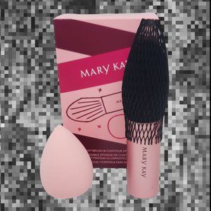 HIGHLIGHT BRUSH & CONTOUR SPONGE SET~MARY KAY ~LIMITED EDITION - Discontinued